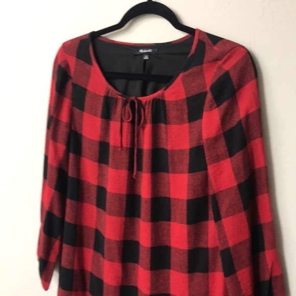 Madewell buffalo plaid dress size XS. - Picture 8 of 8